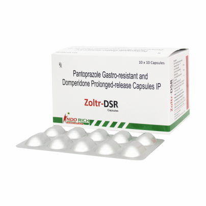 Pantoprazole - 40 MG & Domperidone 30 MG Dsr (Alu Alu) (ZOLTR-DSR)